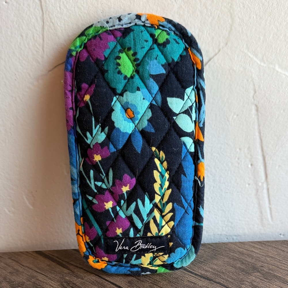 Vera Bradley Quilted Floral Eyeglass Case - Picture 2 of 2